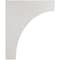 Ekena Millwork 1 3/4"W x 10"D x 12"H Clarksville Wood Vintage Decor Bracket, Chalk Dust White BKTWD02X10X12CVWH - alternate 2